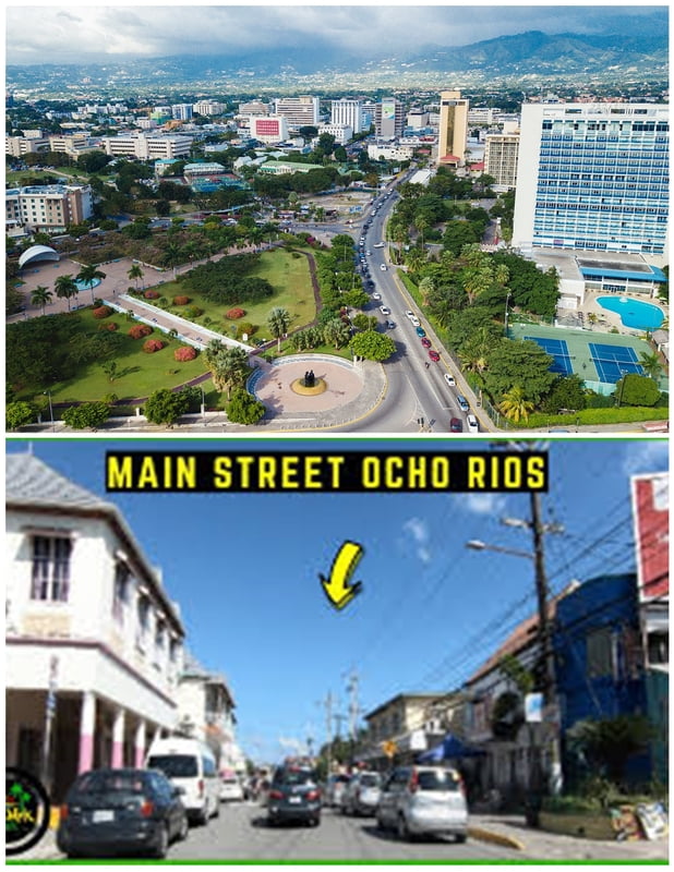 From Kingston & Liguanea Area - Main Street Ocho Rios ( Round Trip )