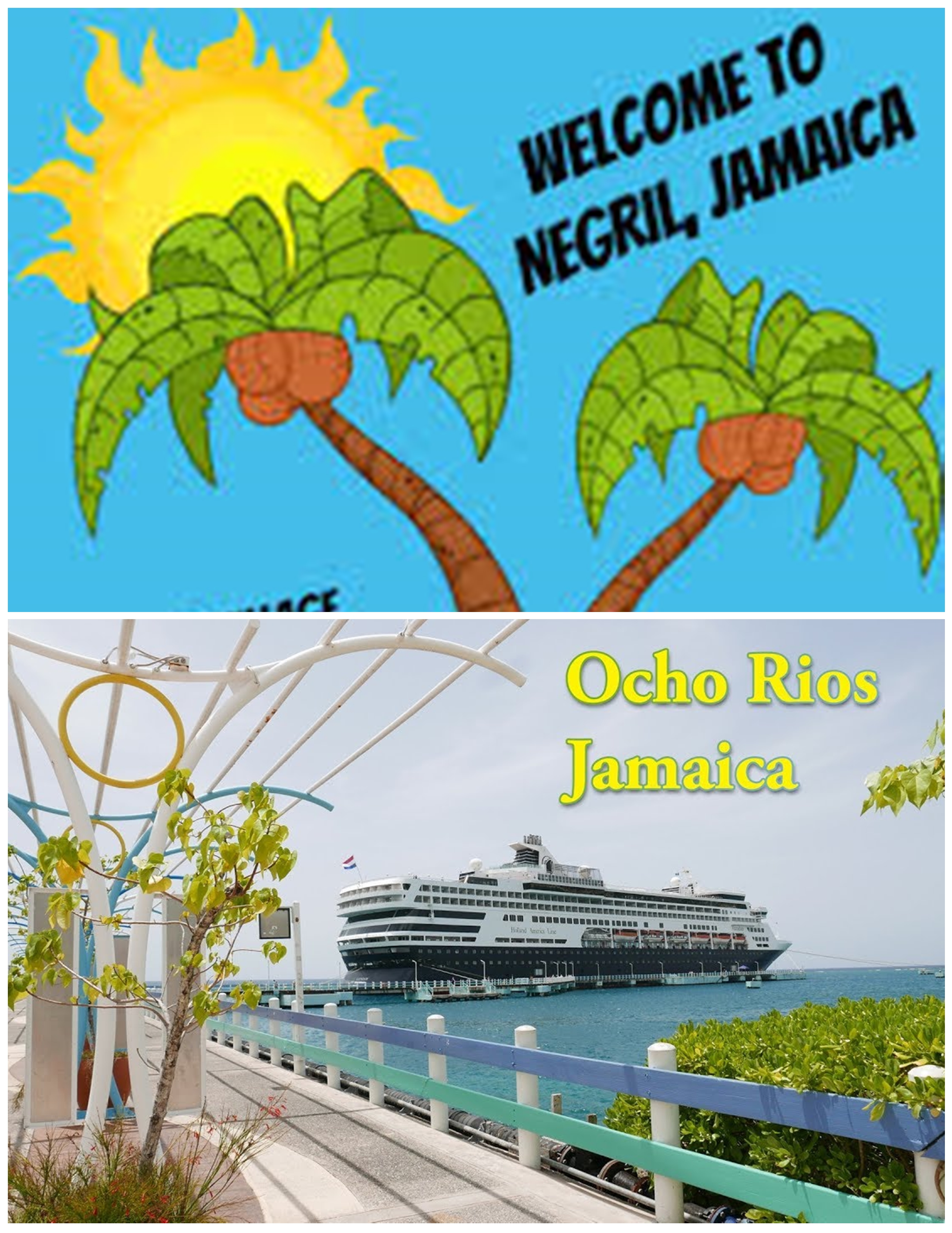 From Negril Centre Area - Cruise  Ship Pier(Round trip)