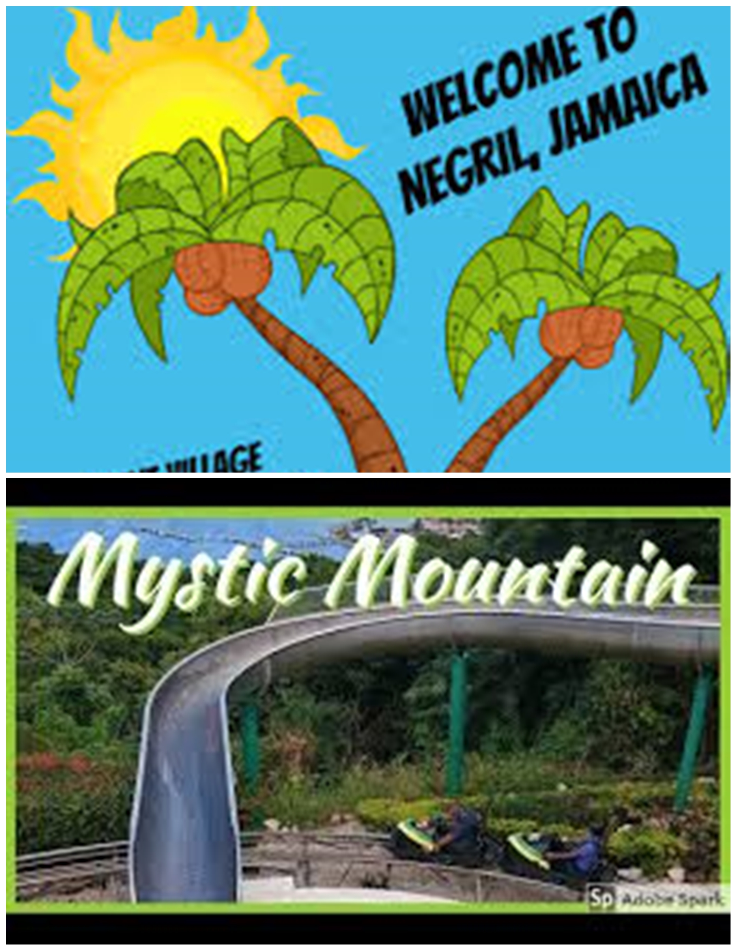 from Negril Centre Areas - Mystic Mountain ( Round Trip)