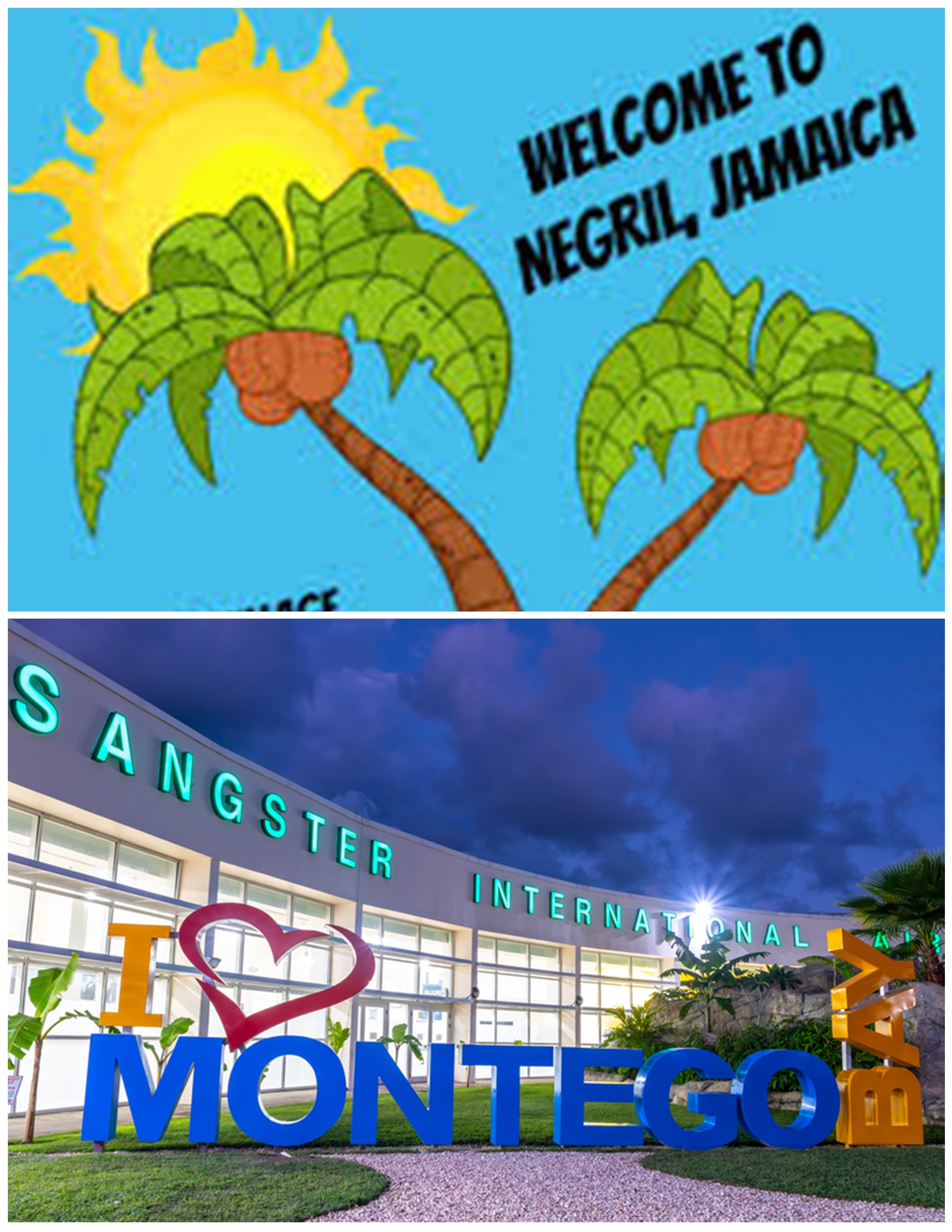 Negril Town - Donald Sangster's International ( Montego Bay)