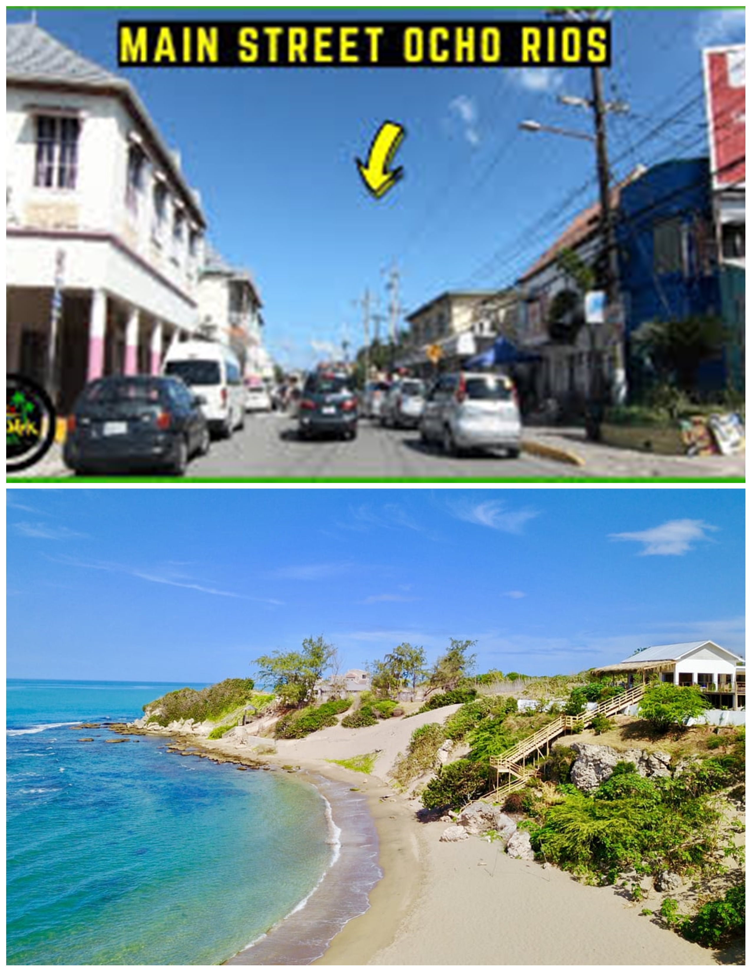From Ocho Rios Main Street Area -Treasure Beach/Pelican Bar St. Elizabeth (Round Trip)