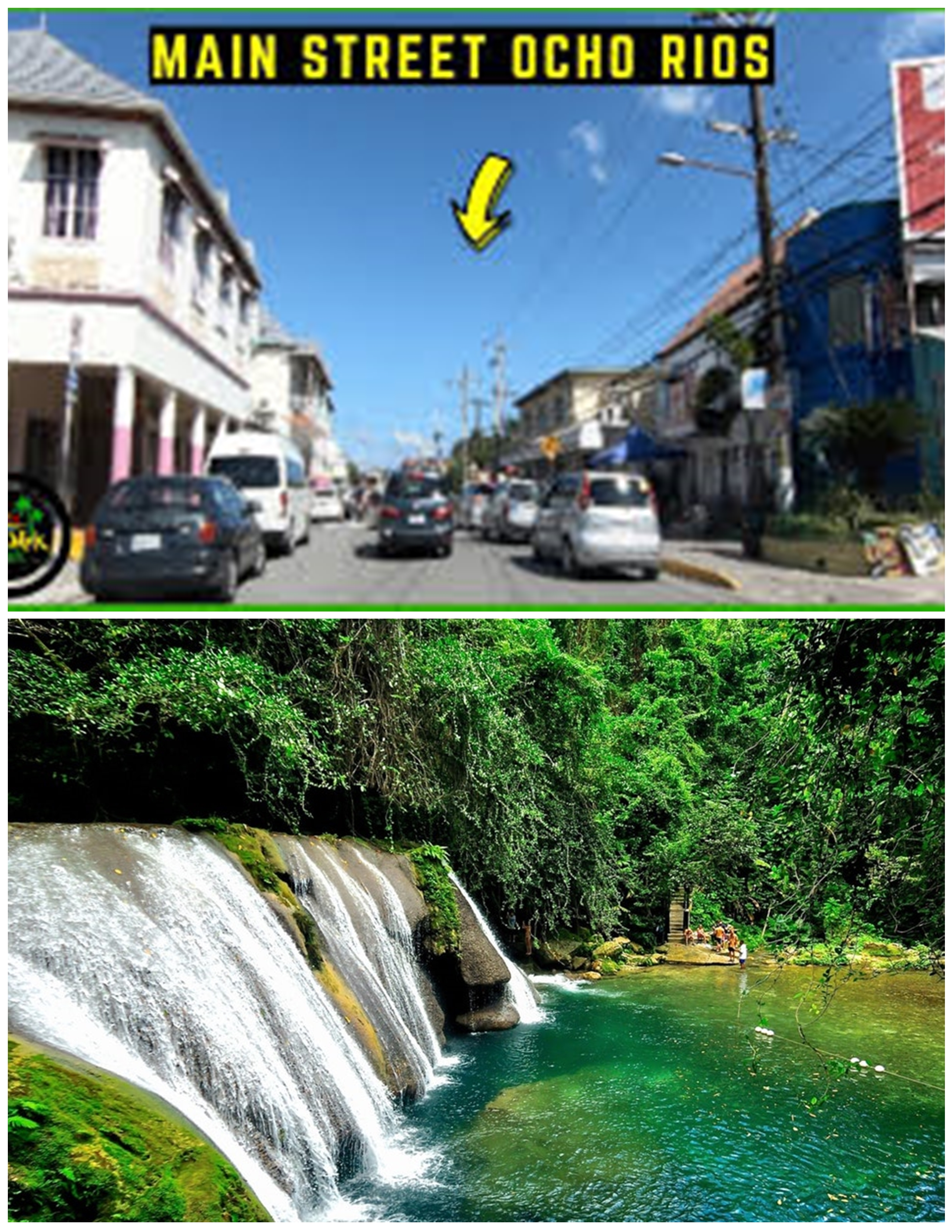 From Ocho Rios Main Street Area - Reach Falls ( Round trip)