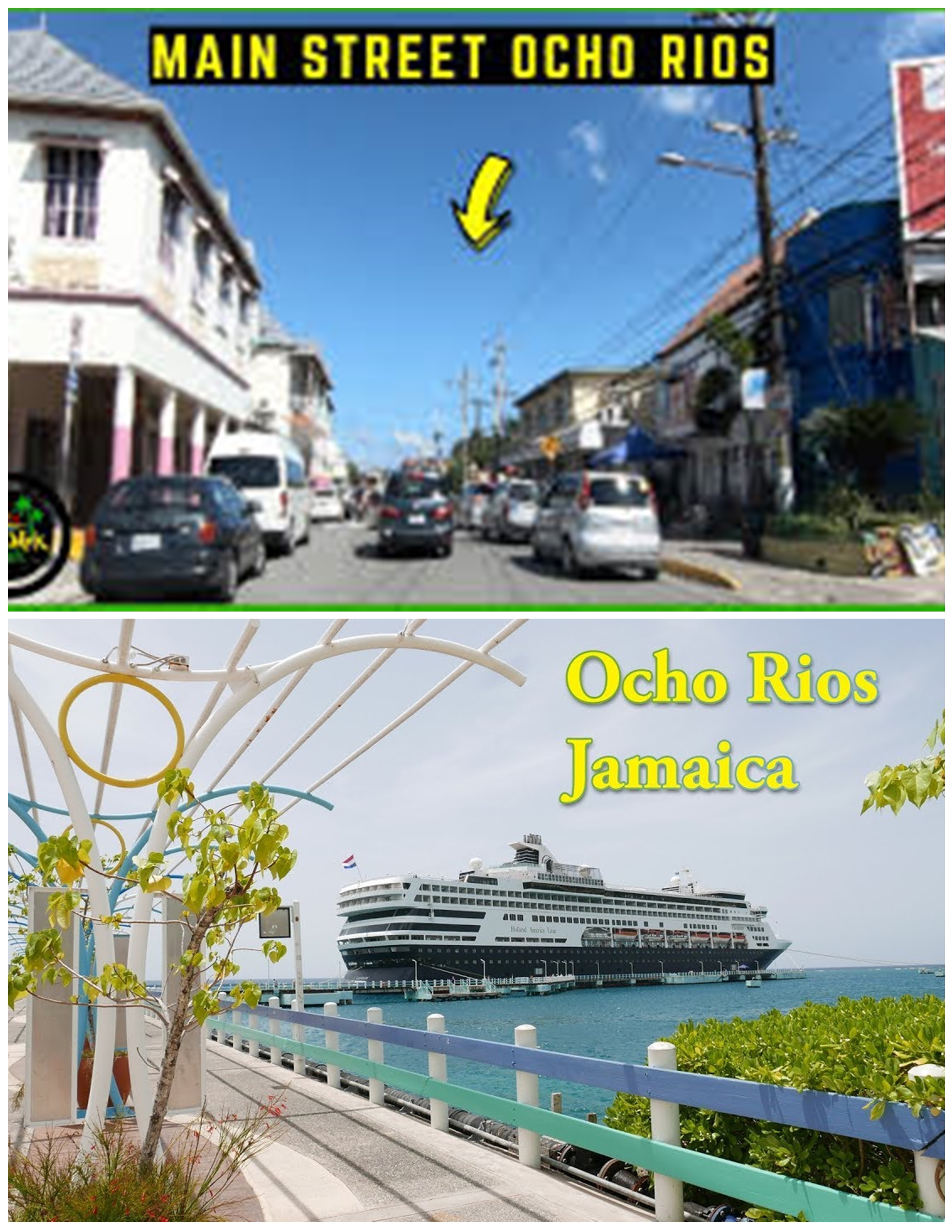 From Ocho Rios Main Street Area - Cruise Ship Pier (Round Trip )