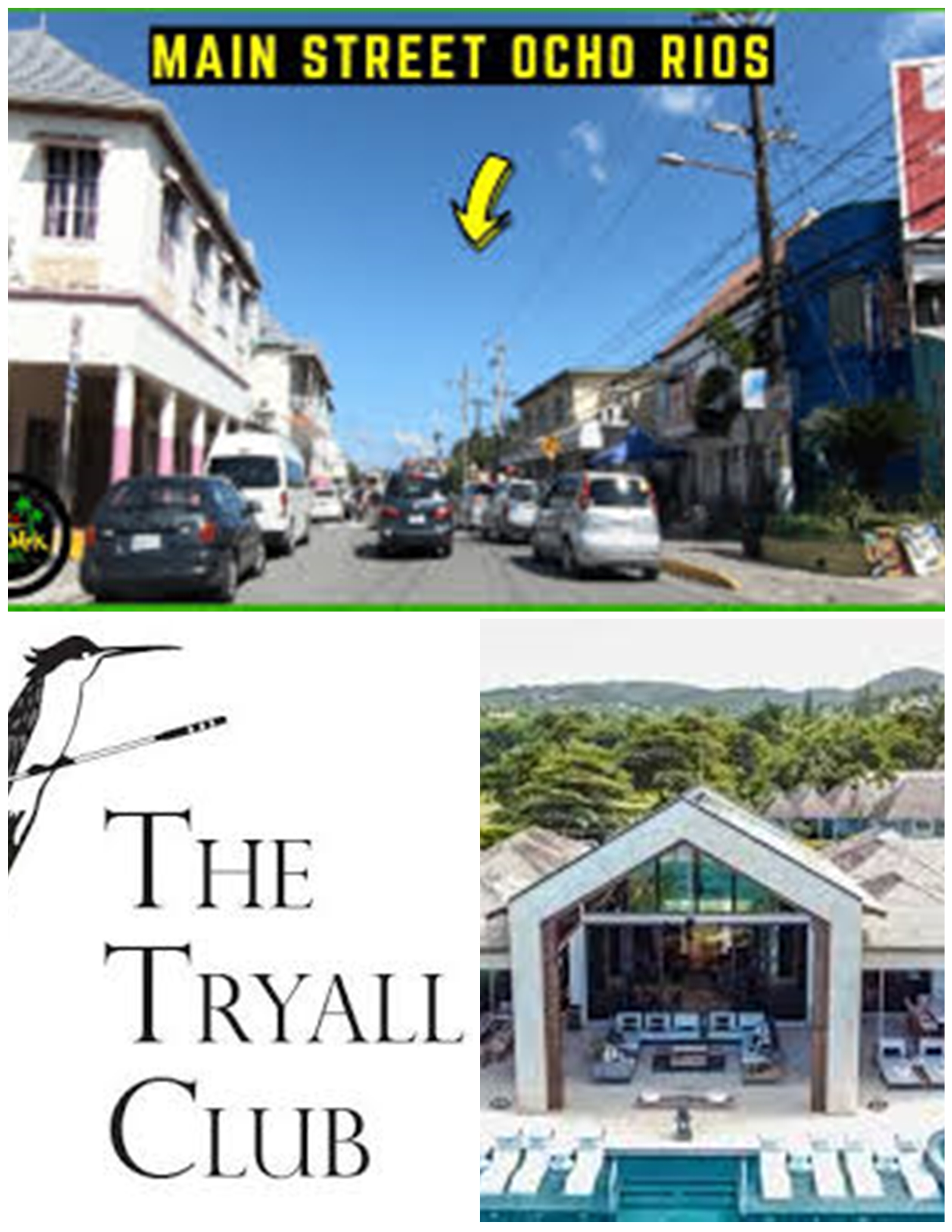 From Ocho Rios MainStreet - The Tryall Club ( Round Trip)
