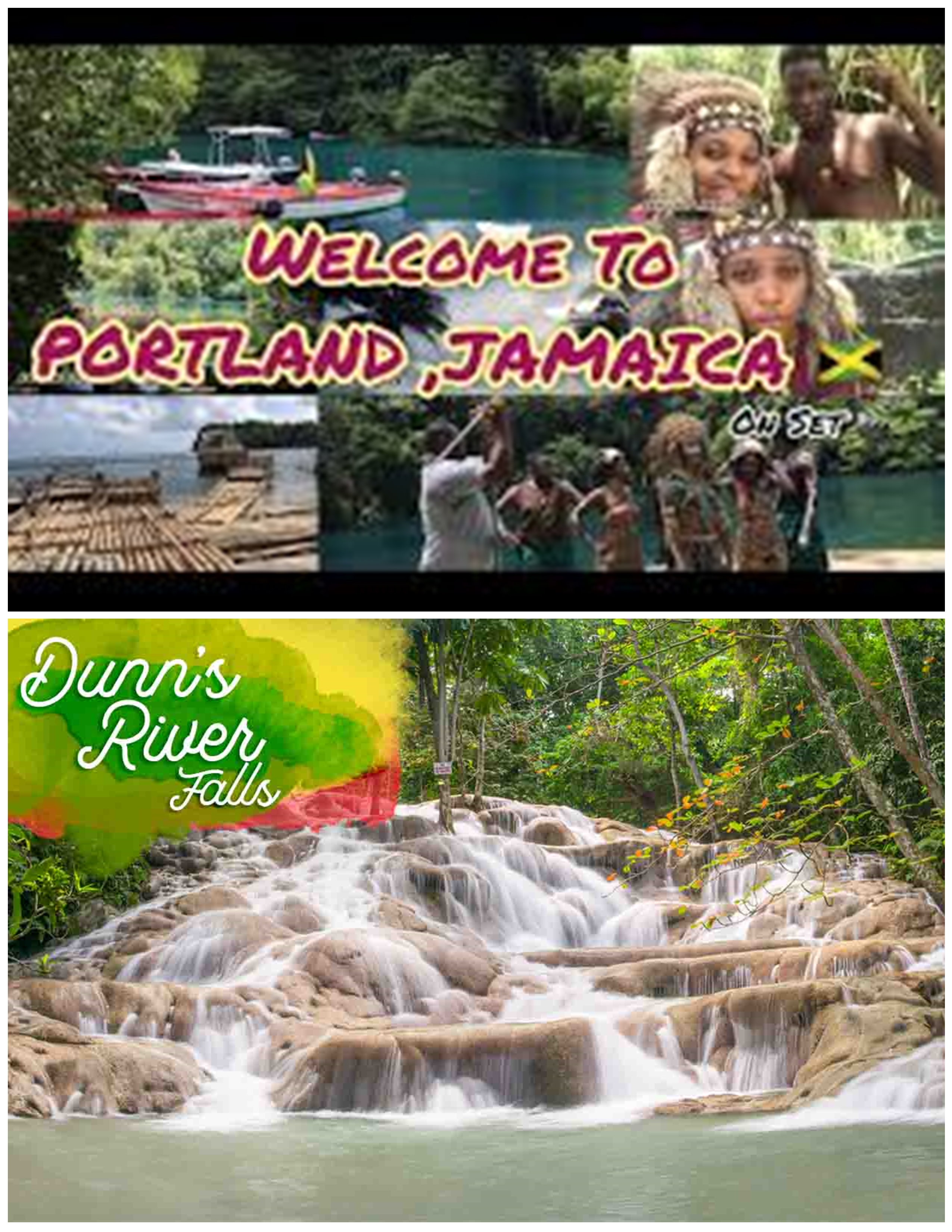 From Portland Areas  - Dunn's River Falls ( Round Trip)