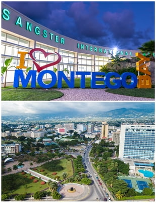 Donald Sangsters International ( Montego bay ) - New Kingston/ Liguanea Area