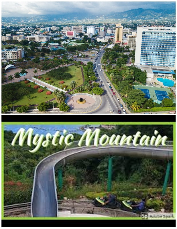 From New Kingston & Liguanea Area - Mystic Mountain ( Round Trip)